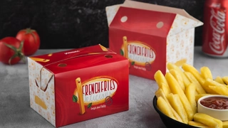 چاپ جعبه سیب زمینی قفلی